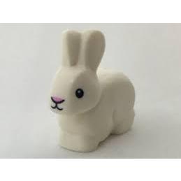 &lt;樂高人偶小舖&gt;正版LEGO 動物47 小兔子 兔子 白兔 rabbit 單隻 可愛