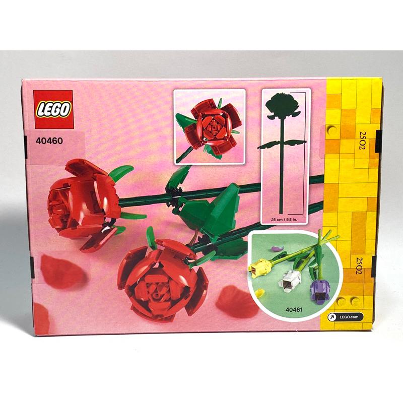 <樂高人偶小舖>正版樂高LEGO玫瑰花盒組，全新未拆-細節圖2