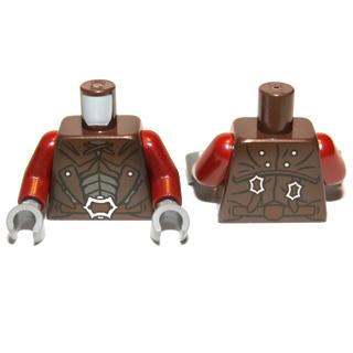 <樂高人偶小舖>正版樂高LEGO 特殊6-2 獸人 半獸人 士兵 強獸人 魔戒 9471 城堡 盔甲 身體 配件-細節圖3