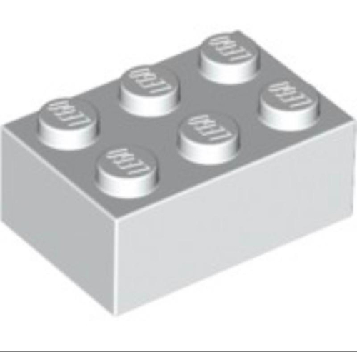 &lt;樂高人偶小舖&gt;正版樂高LEGO 零件 積木2x3 白色 2*3 基本磚 樂高 單顆價格