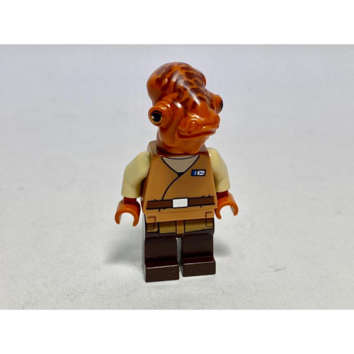 &lt;樂高人偶小舖&gt;正版樂高LEGO特殊人偶C43 阿克巴將軍 星際大戰系列人偶頭（限量）單隻售價