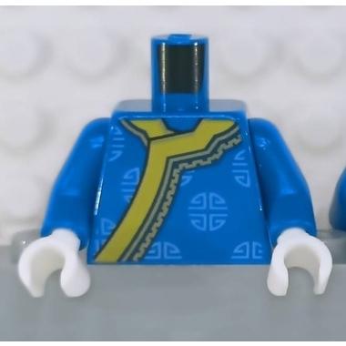 &lt;樂高人偶小舖&gt;正版LEGO 城市13-1 男唐裝 農曆新年 新春廟會 身體 配件