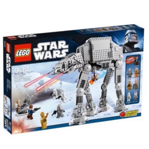 &lt;樂高人偶小舖&gt;正版樂高LEGO 8129 星際大戰 全新未拆 盒組 絕版品AT-AT 請私訊盒況再下單