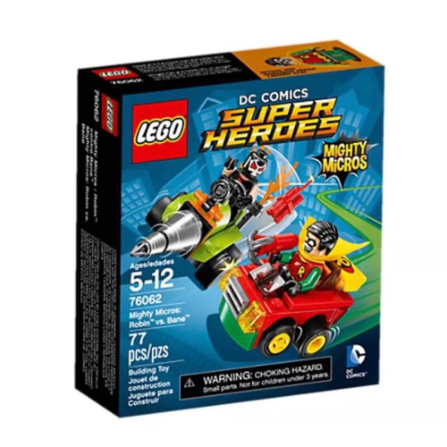 &lt;樂高人偶小舖&gt;正版樂高LEGO 76062 超級英雄系列 羅賓與班恩 無盒無貼紙 說明書可網路下載 無披風