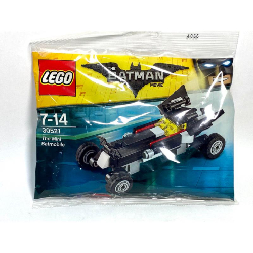 &lt;樂高人偶小舖&gt;正版 樂高 LEGO 30521 超級英雄系列，蝙蝠俠跑車袋裝包，全新未拆