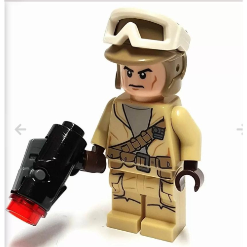 &lt;樂高人偶小舖&gt;正版樂高 LEGO 星戰C6 反抗軍 士兵，含武器 75133