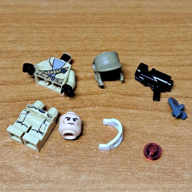 <樂高人偶小舖>正版樂高 LEGO 星戰C6 反抗軍 士兵，含武器 75133-細節圖3
