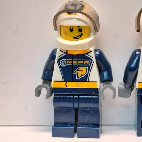 &lt;樂高人偶小舖&gt;正版LEGO 自選C50 賽車手 賽車 太空 太空人 深藍