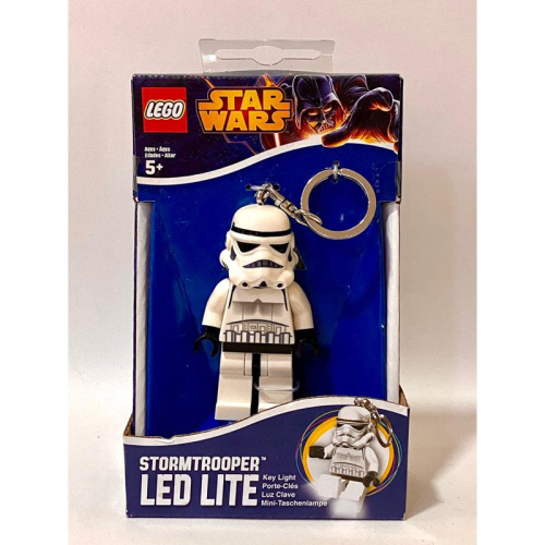 &lt;樂高人偶小舖&gt;正版樂高LEGO全新 星際大戰 白兵 手電筒 鑰匙圈 手電筒鑰匙圈 限量 全新未拆