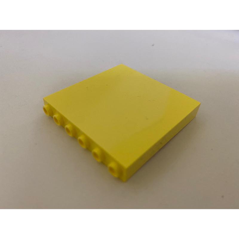 <樂高人偶小舖>正版LEGO 零件C14 平滑磚 平滑嵌板 1x6x5 白 沙 沙綠 淡黃 透明黑 建築 59349-細節圖3