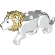 &lt;樂高人偶小舖&gt;正版樂高 LEGO 6353540 白 獅子 白獅子 野獅 動物系列 60307