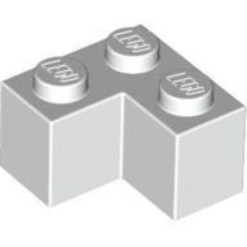 &lt;樂高人偶小舖&gt;正版樂高LEGO零件 基本磚 2x2 Corner 白色 2357 235701
