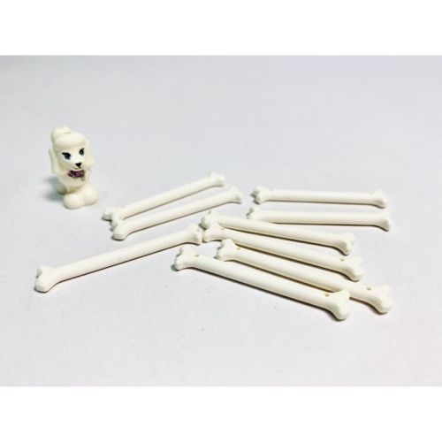 &lt;樂高人偶小舖&gt;正版LEGO 食物18-1 動物 特殊零件 狗骨頭 骨頭 長骨 單支售價（不含狗）
