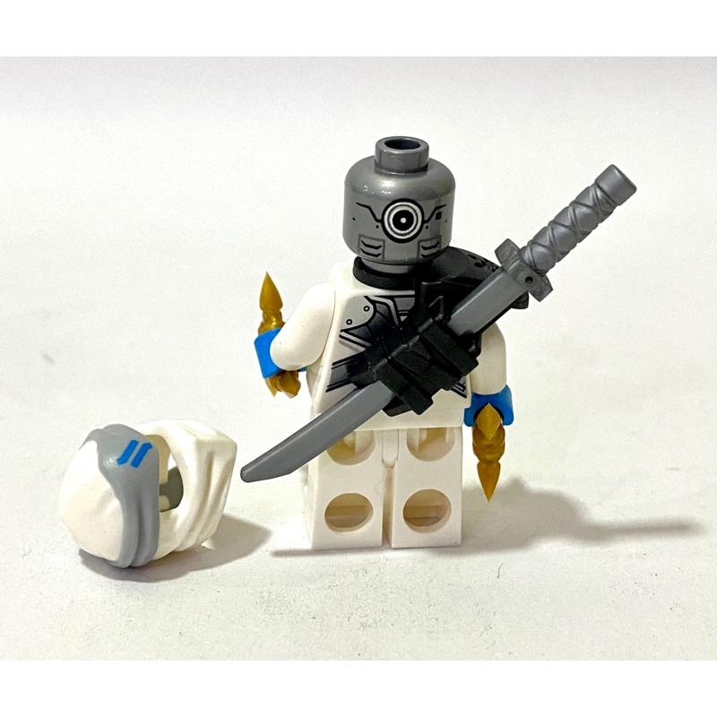 <樂高人偶小舖>正版樂高LEGO 70676 旋風忍者 冰忍 白忍者 贊 E8 含武器 帽子 單隻價格-細節圖3