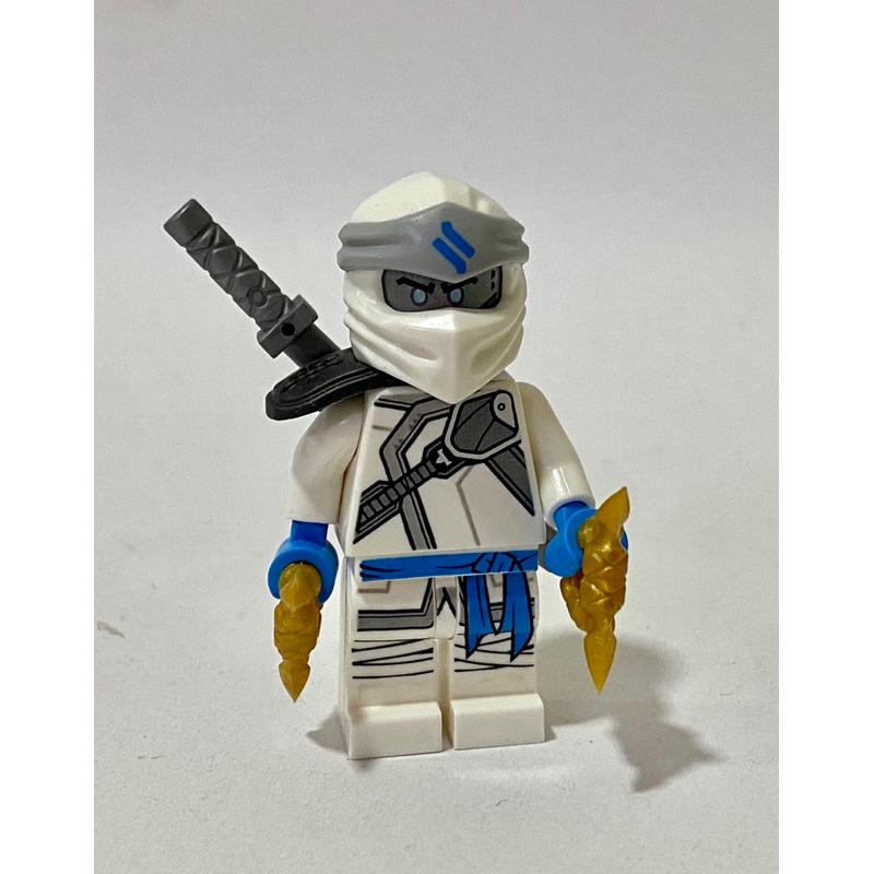 <樂高人偶小舖>正版樂高LEGO 70676 旋風忍者 冰忍 白忍者 贊 E8 含武器 帽子 單隻價格-細節圖5