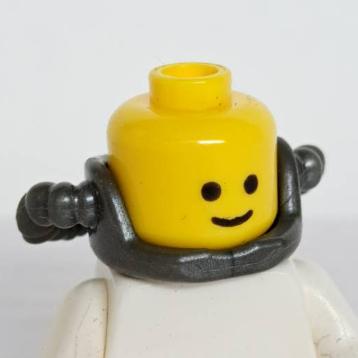 <樂高人偶小舖>正版樂高LEGO 肩甲22 珍珠深灰 城堡 太空 士兵 單個肩甲 不含人偶 配件-細節圖2