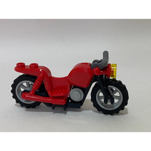 &lt;樂高人偶小舖&gt;正版樂高LEGO 交通工具F1 紅色機車 摩托車