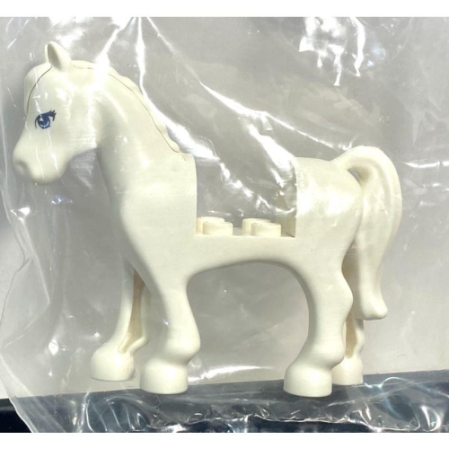 &lt;樂高人偶小舖&gt;正版樂高 LEGO 可愛動物系列，寵物 小白馬，全新未拆