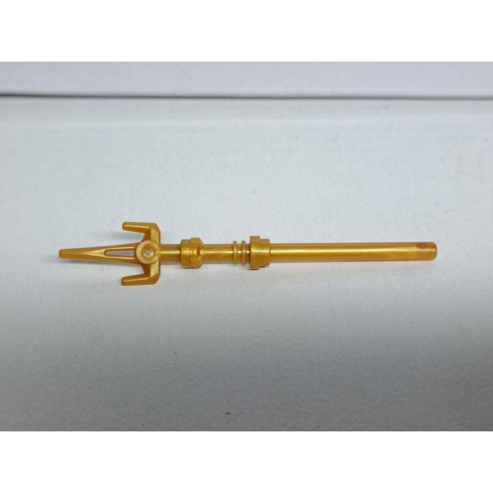 <樂高人偶小舖>正版LEGO 武器 三叉矛 金 銀 組合 長槍 長矛-細節圖2
