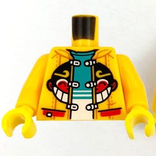 &lt;樂高人偶小舖&gt;正版樂高LEGO 全新人偶 特殊13 80023 悟空小俠 齊天大聖 身體 (單隻)