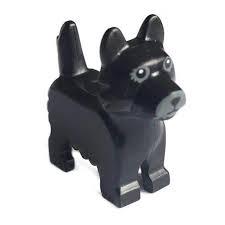 &lt;樂高人偶小舖&gt;正版樂高LEGO 動物22 黑色 狗 凱恩㹴 雪納瑞