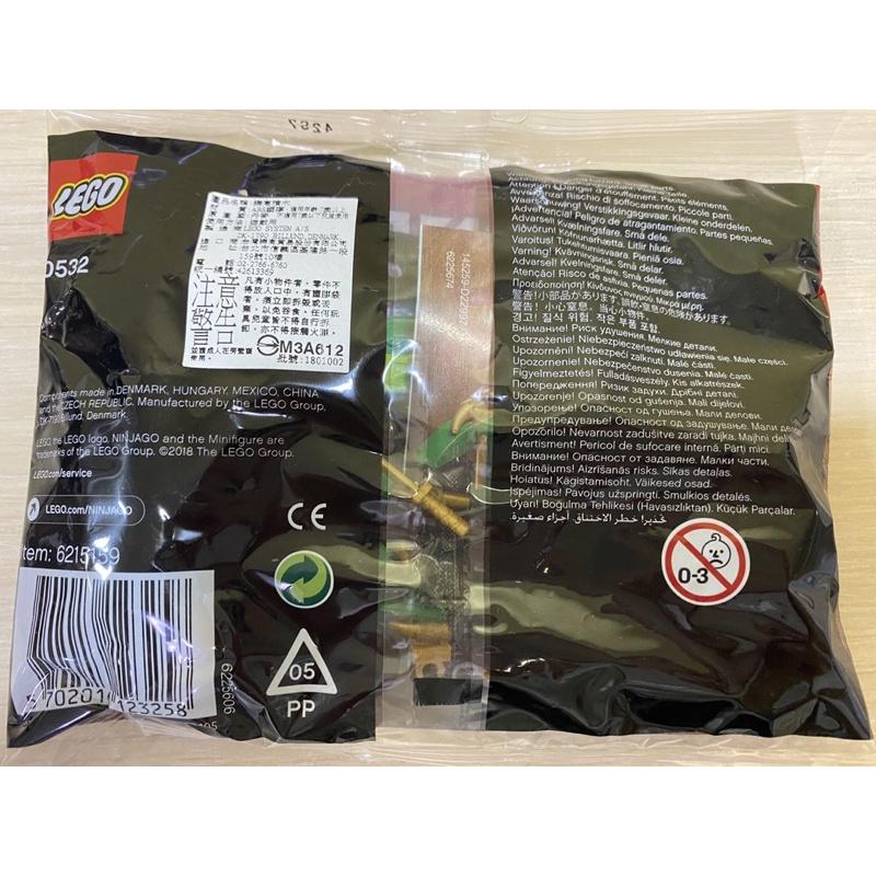 <樂高人偶小舖>正版樂高 LEGO 30532 旋風忍者系列（限量）綠忍者 勞埃德 樂高人偶 Polybag 袋裝包-細節圖2