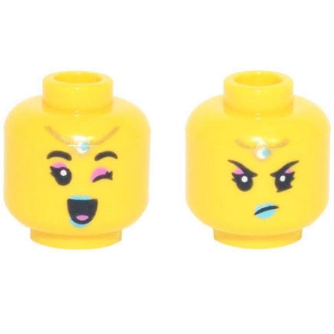 &lt;樂高人偶小舖&gt;正版LEGO 人臉1-5 悟空小俠 80032 雙面表情 6366626 人偶配件