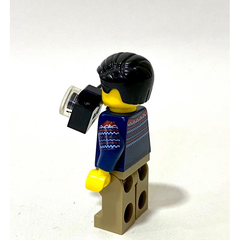 <樂高人偶小舖>正版樂高LEGO 人偶 特色人偶 攝影師 含相機零件 E2 單隻價格-細節圖3