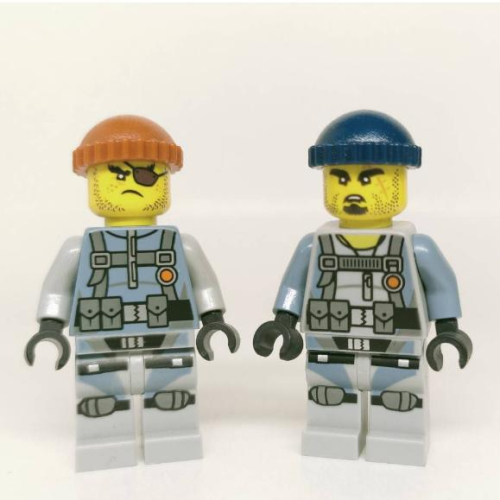 &lt;樂高人偶小舖&gt;正版樂高LEGO 特殊人偶 C180 單隻 戴帽 士兵 陸戰隊 工人 維修工 人偶