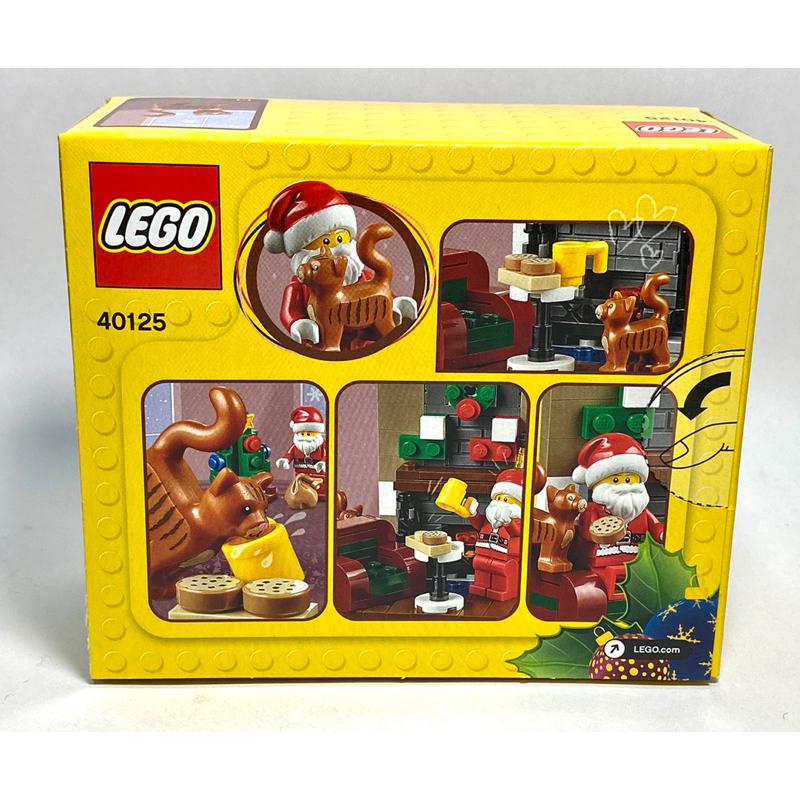 <樂高人偶小舖>正版樂高LEGO 40125 (限定版）聖誕老公公來訪 聖誕節盒組-細節圖2