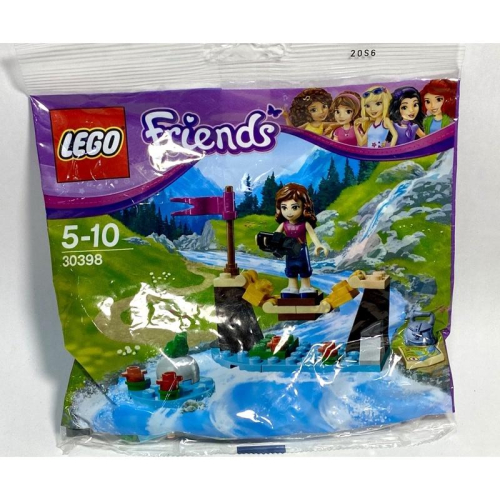 &lt;樂高人偶小舖&gt;正版樂高LEGO30398Friends好朋友系列，奧莉薇亞冒險營、吊橋
