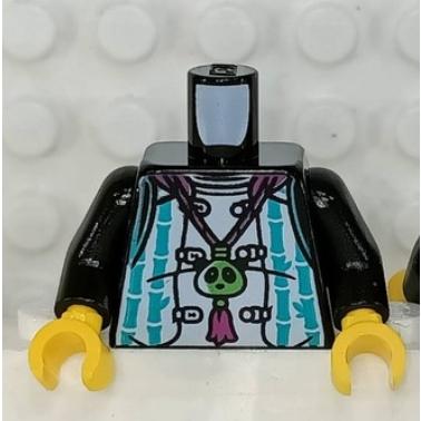 &lt;樂高人偶小舖&gt;正版LEGO 城市27-1 Pan 貓熊 熊貓 特技 (單隻)人偶身體 配件