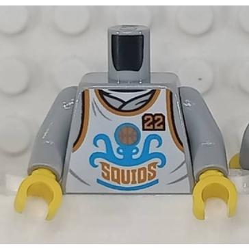 &lt;樂高人偶小舖&gt;正版LEGO 城市30-2 22號球衣 章魚 絕版 身體 配件