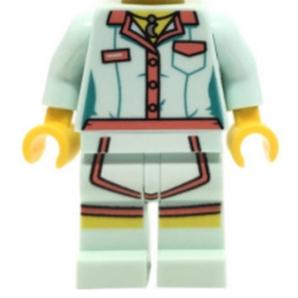 &lt;樂高人偶小舖&gt;正版樂高LEGO 身體+腳13 冰雪藍 6275489 6275516 人偶 配件