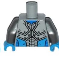 <樂高人偶小舖>正版樂高LEGO 身體+腳5 未來騎士 皇家守衛 士兵 人偶 70311-細節圖4