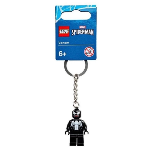 &lt;樂高人偶小舖&gt;正版 LEGO樂高 猛毒 樂高鑰匙圈 漫威 Marvel 蜘蛛人 854006