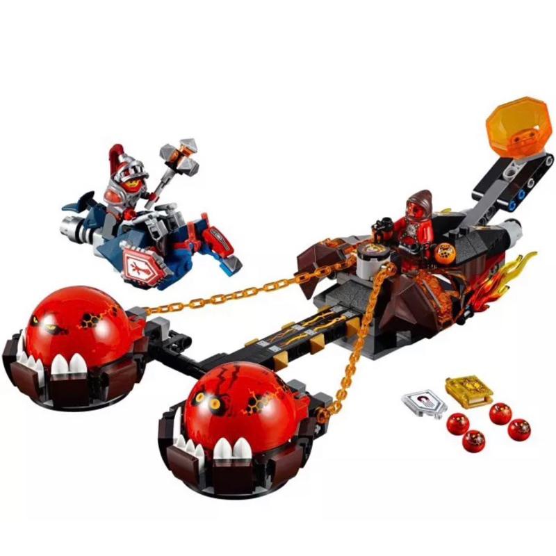 <樂高人偶小舖>正版樂高LEGO 70314 魔獸大師的魔球獸投石車 無盒無說明書無貼紙 可網路下載 未來騎士-細節圖2