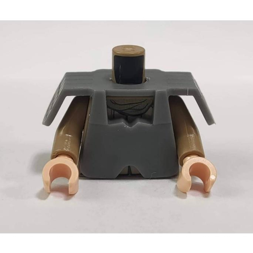 &lt;樂高人偶小舖&gt;正版樂高LEGO全新 盔甲4 士兵 日本 武士 鎧甲 城堡 深灰色 （絕版 ）—樂高配件