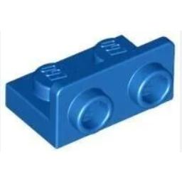 <樂高人偶小舖>正版LEGO 零件 1X2 反向側接轉向架 黑 淺灰 紅 黃 深灰 藍 紅棕 沙 99780-細節圖2