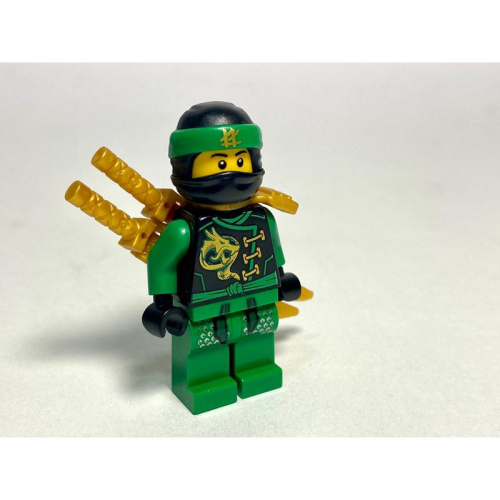 &lt;樂高人偶小舖&gt;正版樂高LEGO 特殊人偶C61、旋風忍者系列，綠忍者、帽子、配件（單隻售價）