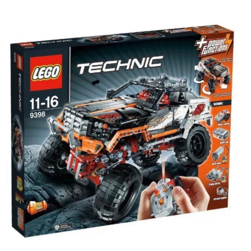 &lt;樂高人偶小舖&gt;正版樂高LEGO 全新 9398 科技系列 四輪驅動遙控越野車 大腳車 盒組