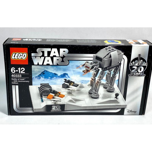 &lt;樂高人偶小舖&gt;正版樂高LEGO 40333星際大戰系列盒組（20週年限定版），霍斯戰役，全新未拆