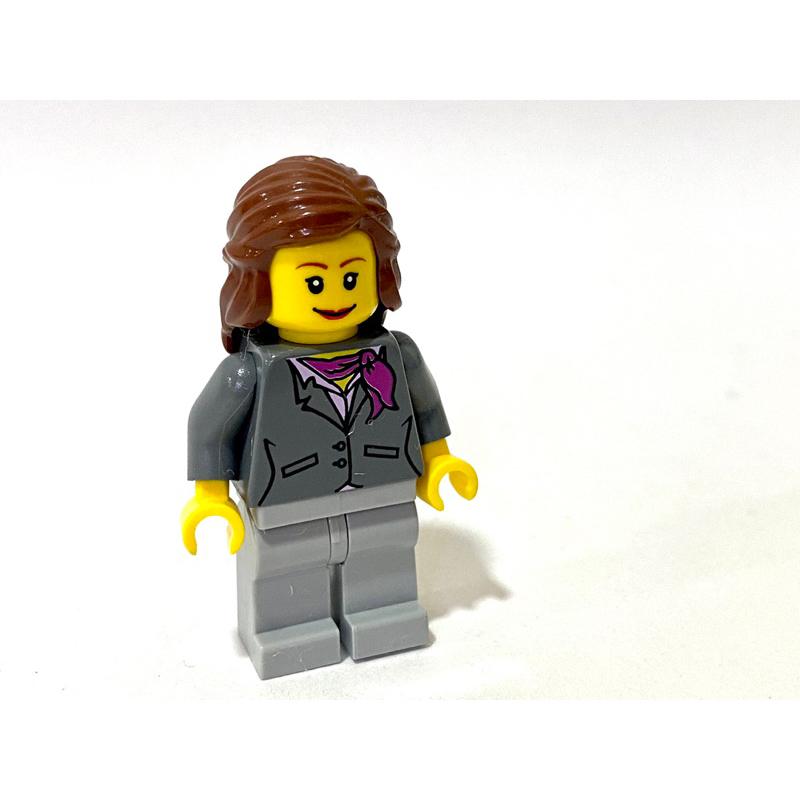 <樂高人偶小舖>正版樂高LEGO 特色人偶E15 女孩 工作服 單隻特價-細節圖2