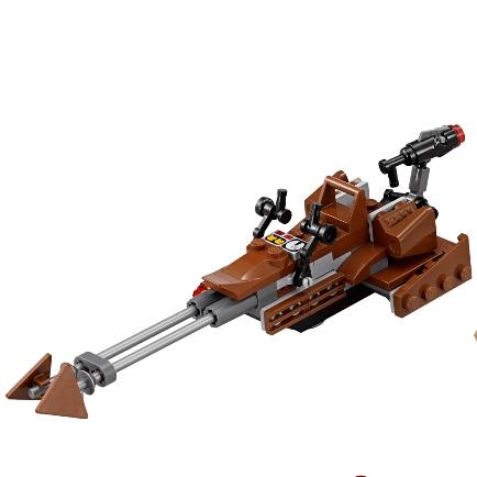 &lt;樂高人偶小舖&gt;正版 LEGO 星戰 75133 只有載具 載具 飛行機車 沒有人偶 未組裝 沒說明書 反抗軍