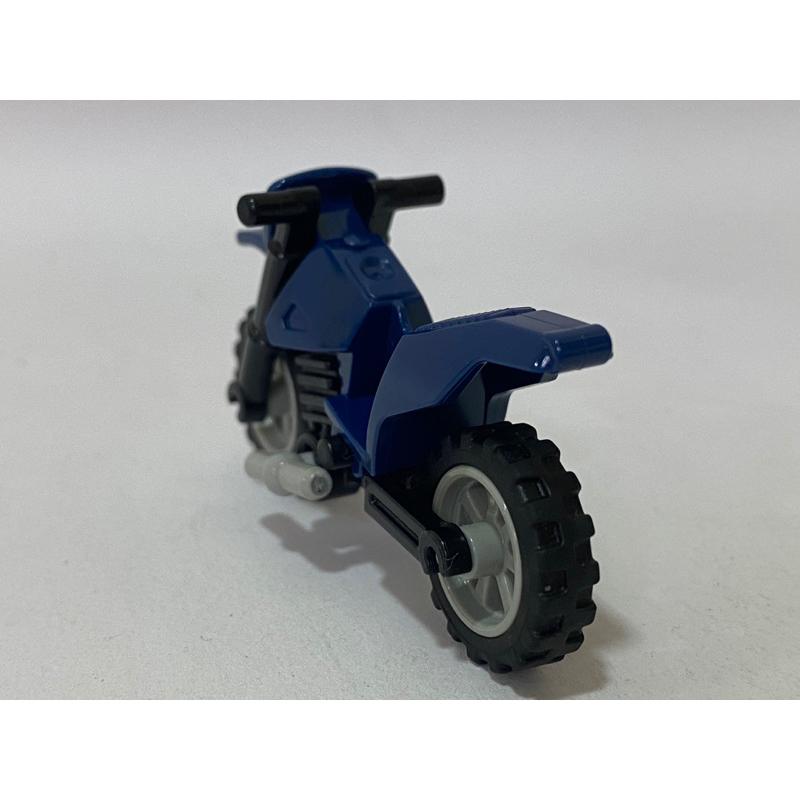 <樂高人偶小舖>正版樂高LEGO 交通工具F8 深藍色機車摩托車 越野跑車-細節圖3