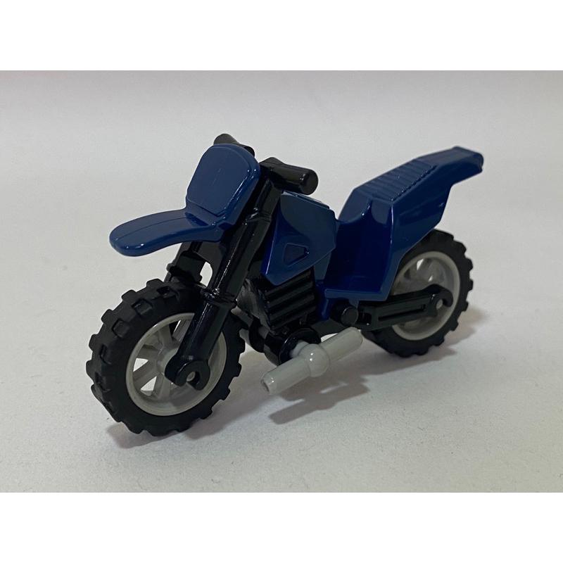 <樂高人偶小舖>正版樂高LEGO 交通工具F8 深藍色機車摩托車 越野跑車-細節圖4