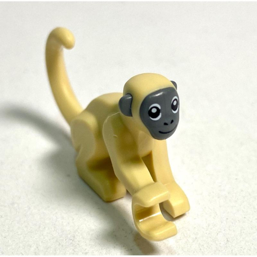 &lt;樂高人偶小舖&gt;正版樂高LEGO動物 小猴子 沙色 獼猴 寵物，單隻價格