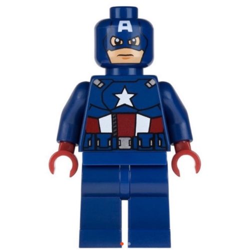 &lt;樂高人偶小舖&gt;正版LEGO 特殊人偶 E21 6865 sh014 復仇者聯盟，美國隊長，單隻價格