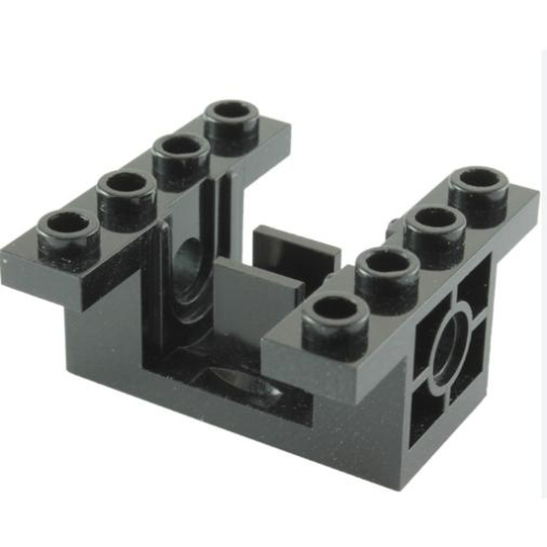 &lt;樂高人偶小舖&gt;正版LEGO 零件B 黑色 4x4 2/3 齒輪盒 鏟雪車 6585