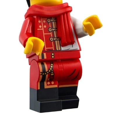 &lt;樂高人偶小舖&gt;正版樂高LEGO全新 特殊 身體+腳6 悟空小俠 城市 不含圍巾配件 6341481 6339879 紅
